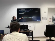 Andy talking about site templates