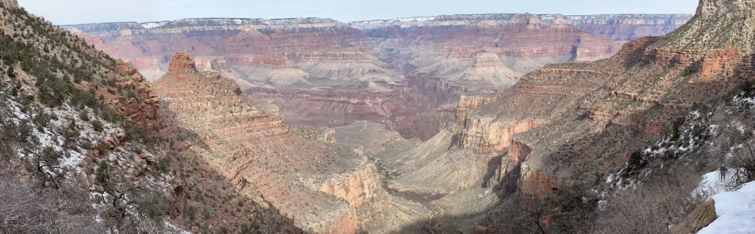 Panorama of grand canyon