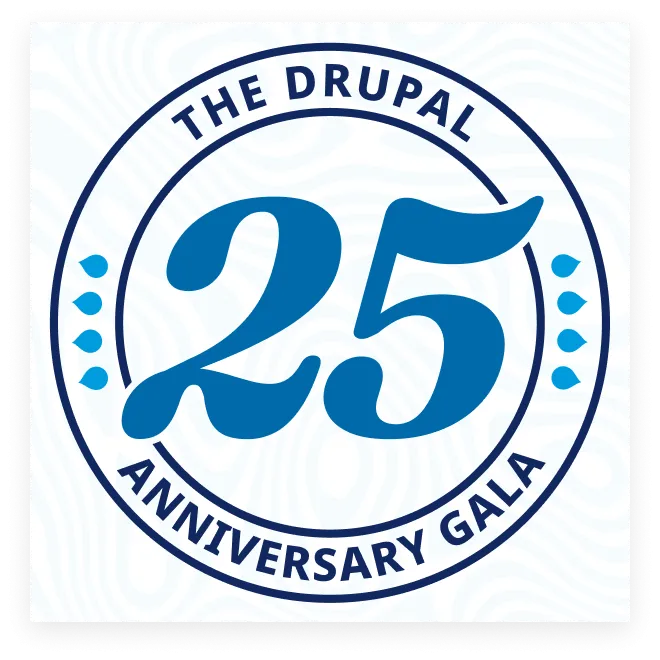 Drupal gala logo